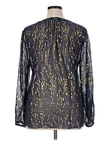 Lilly Pulitzer Long Sleeve Silk Top (view 2)