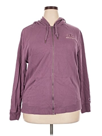 Champion Zip Up Hoodie (view 1)