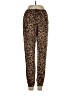 Olivaceous Animal Print Brown Casual Pants Size S - photo 1