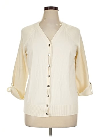 JM Collection Cardigan (view 1)