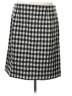 Talbots Checkered-gingham Black Wool Skirt Size 12 - photo 2