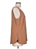 Chico's 100% Polyester Brown Sleeveless Blouse Size Lg (2) - photo 4