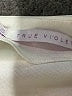 True Violet Ivory Cocktail Dress Size 10 - photo 4