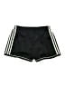 Adidas 100% Polyester Stripes Black Athletic Shorts Size L - photo 1