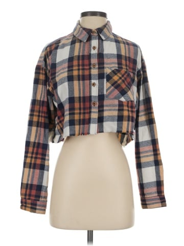Forever 21 Long Sleeve Button-Down Shirt (view 1)