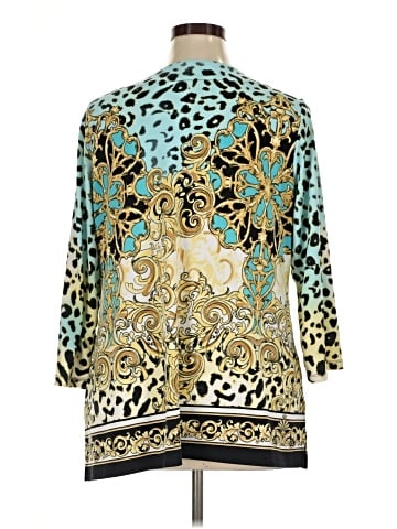 JM Collection 3/4 Sleeve Blouse (view 2)