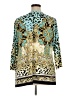 JM Collection Animal Print Gold 3/4 Sleeve Blouse Size 1X - photo 2