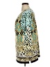 JM Collection Animal Print Gold 3/4 Sleeve Blouse Size 1X - photo 5