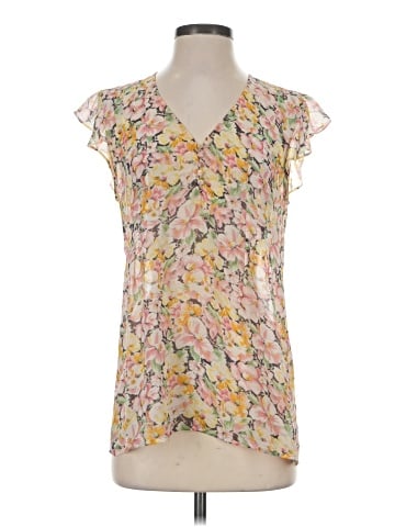 Joie Short Sleeve Blouse (view 1)