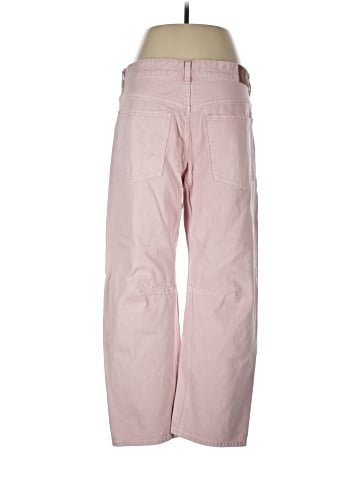 Madewell The Darted Barrel-Leg Jean in Garment-Dyed Denim (view 2)