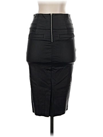 Arden B. Faux Leather Skirt (view 2)