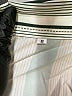 Unbranded 100% Polyester Stripes Pink Short Sleeve Blouse Size M - photo 7