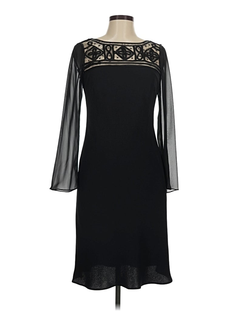 Pre-owned Evan Picone Cocktail Dress In Black