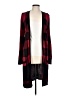 Joseph A. Plaid Red Cardigan Size L - photo 1
