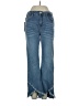Unbranded Chevron-herringbone Blue Jeans Size S - photo 1
