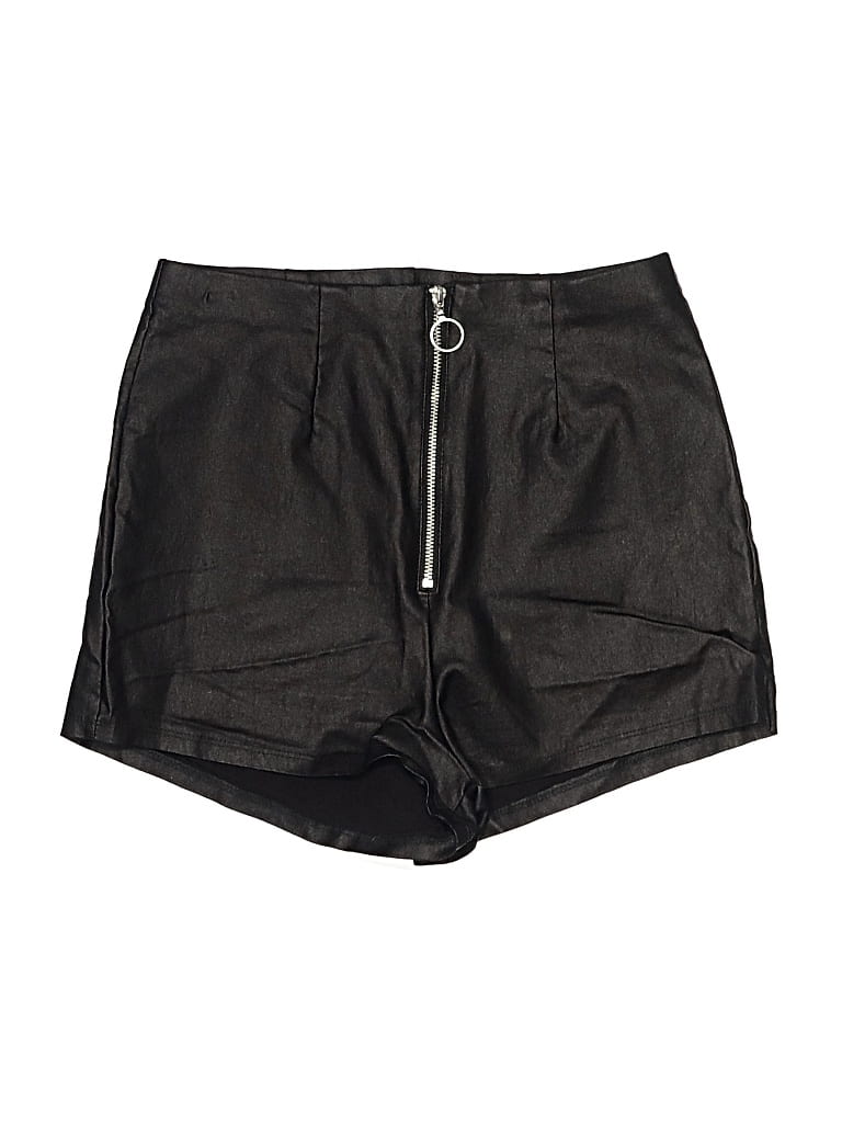 Pre-owned Papaya Shorts In Black