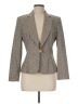Classiques Entier Plaid Gray Wool Blazer Size 6 - photo 1