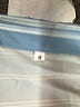 Unbranded 100% Polyester Stripes Blue Short Sleeve Blouse Size M - photo 7