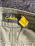 Cabela's Solid Green Khaki Shorts Size 12 - photo 3