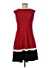 Studio One Color Block Red Casual Dress Size 6 - photo 1
