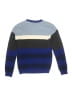 Hanna Andersson Color Block Blue Pullover Sweater Size 12 - photo 2