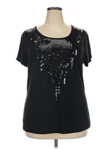 Lane Bryant Short Sleeve T-Shirt (view 1)
