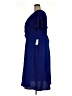 Connected Apparel 100% Polyester Blue Casual Dress Size 22 - photo 5