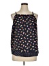 Maison Jules 100% Polyester Black Sleeveless Blouse Size XL - photo 1