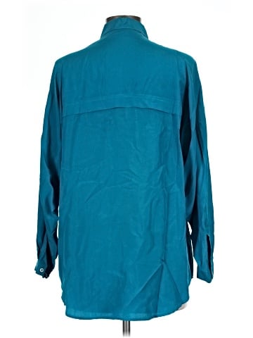 Kenar Long Sleeve Silk Top (view 2)