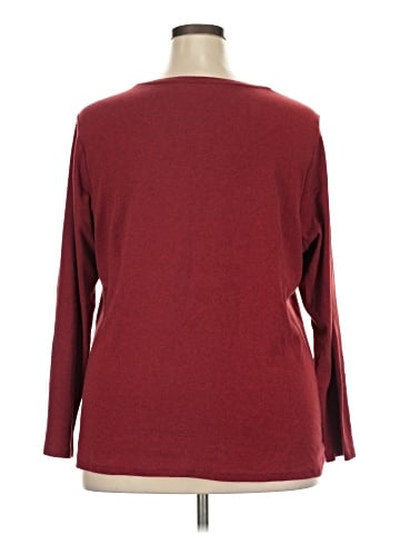 Lane Bryant 3/4 Sleeve T-Shirt (view 2)