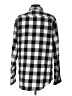 IZOD Checkered-gingham Gray Long Sleeve Button-Down Shirt Size L - photo 2
