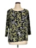 JM Collection Green 3/4 Sleeve Blouse Size 1X - photo 1
