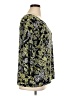 JM Collection Green 3/4 Sleeve Blouse Size 1X - photo 4