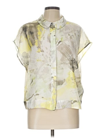 DKNY Short Sleeve Blouse (view 1)