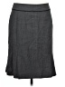 Classiques Entier Solid Gray Formal Skirt Size 10 - photo 1