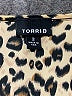 Torrid 100% Polyester Animal Print Tan Casual Dress Size 3X Plus (3) - photo 7