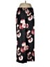 Express 100% Polyester Floral Black Casual Pants Size 12 - photo 1