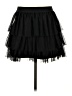 Aqua 100% Polyester Solid Black Formal Skirt Size S - photo 2