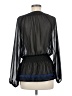 XXI 100% Polyester Black Long Sleeve Blouse Size M - photo 2