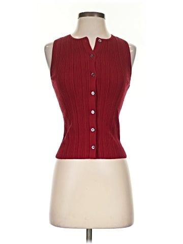 Paige Sleeveless Button-Down Shirt (view 1)