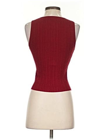 Paige Sleeveless Button-Down Shirt (view 2)