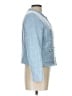 MNG Tweed Blue Blazer Size L - photo 4