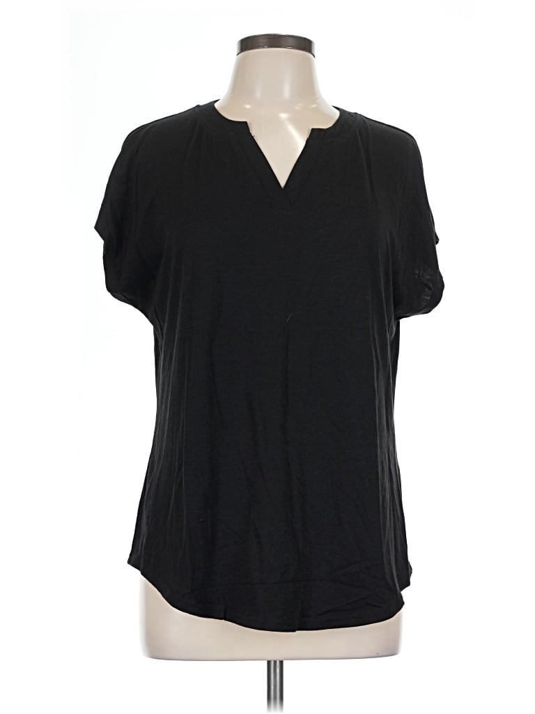 Pre-owned Miholl Short Sleeve T-shirt In Black