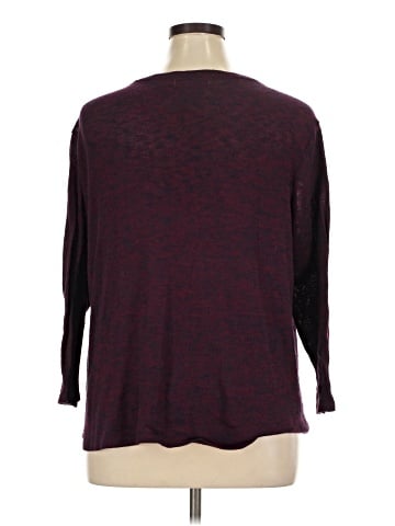 Liz Claiborne 3/4 Sleeve T-Shirt (view 2)