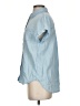 Caslon Blue Short Sleeve Button-Down Shirt Size XS - photo 5