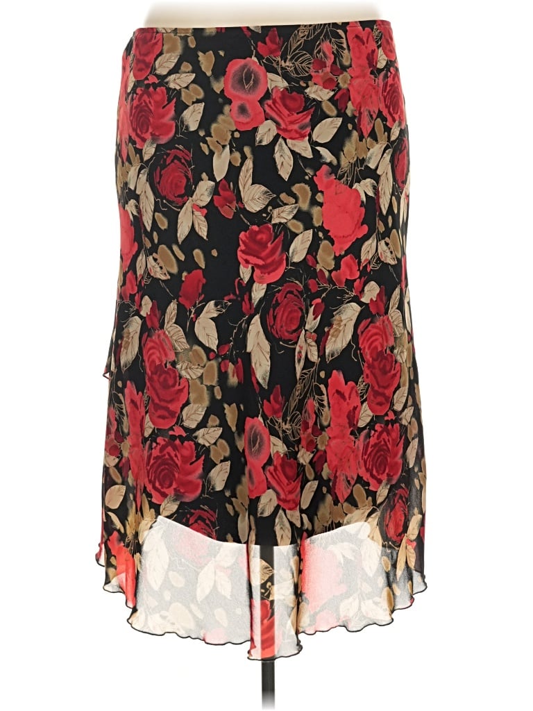 Pre-owned I.n. Studio Formal Skirt In Red