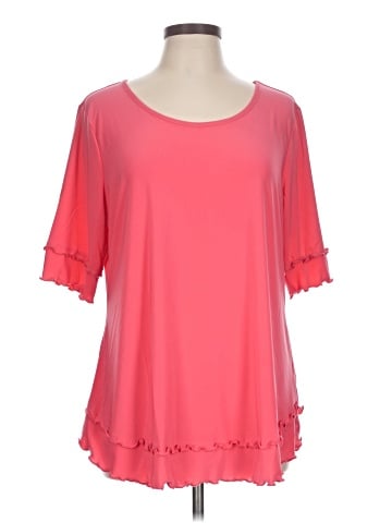 Attitudes by Renee Short Sleeve Top (view 1)