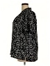 DonnKenny Classics 100% Polyester Animal Print Black Short Sleeve Blouse Size 2X - photo 5