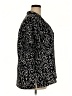 DonnKenny Classics 100% Polyester Animal Print Black Short Sleeve Blouse Size 2X - photo 4