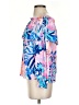 Lilly Pulitzer 100% Polyester Pink 3/4 Sleeve Blouse Size XS - photo 5